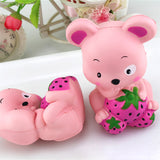Strawberry Mouse Squishy Slow Rising Cream Scented Decompression Toys