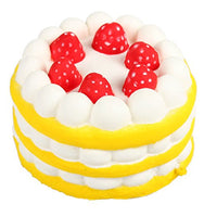 Squishy Slow Rising Toy Stress Reliever Strawberry Cake