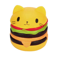 Cute Jumbo Cat Hamburger  Squishy