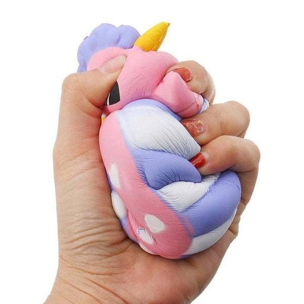 Squishy Toy Anti Stress Squeeze Soft Slow Rising Cute Cartoon Hippocampus Squishy PU Antistress Toys