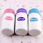 Squishy Milk Bottle, Scented, Slow Rising,  Phone Strap